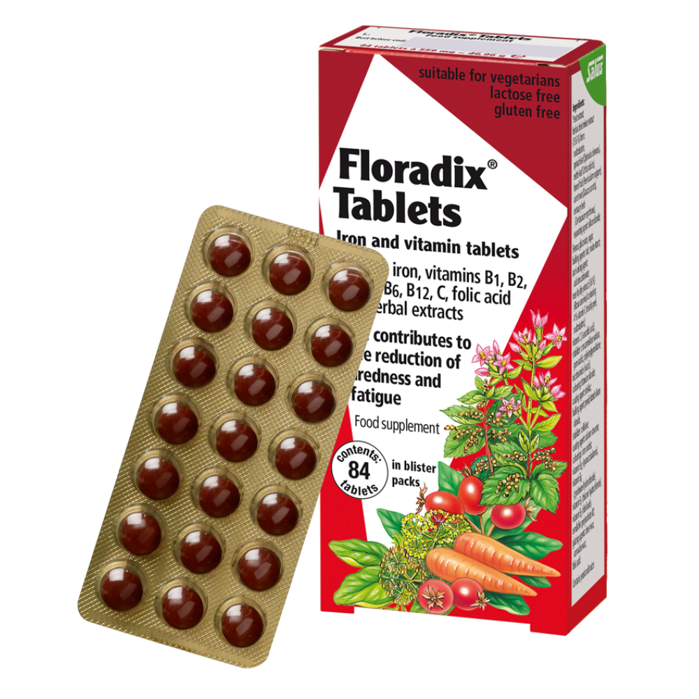 POWER HEALTH SALUS FLORADIX 84 TABLETS