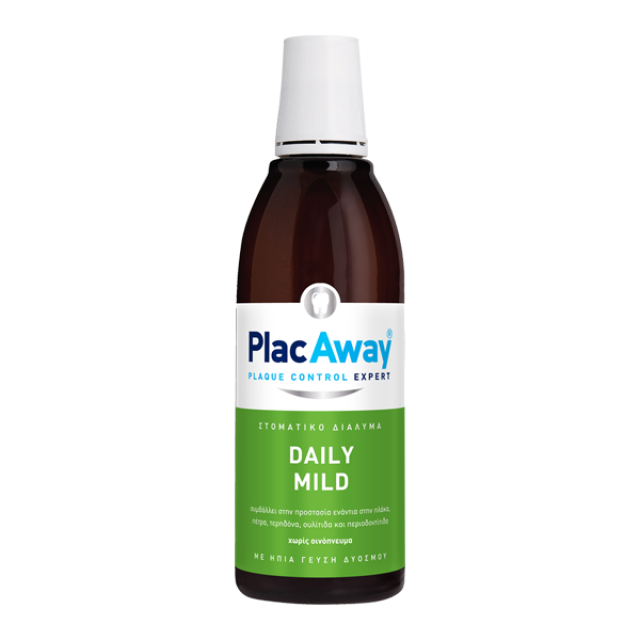 Plac Away Daily Care Στοματικο Διαλυμα Mild 500ml