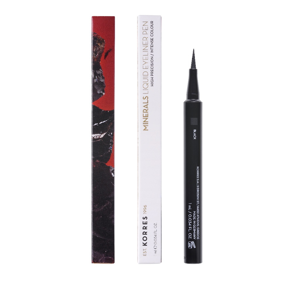 Korres Liquid Eyeliner Black Volcanic Minerals 2.5ml