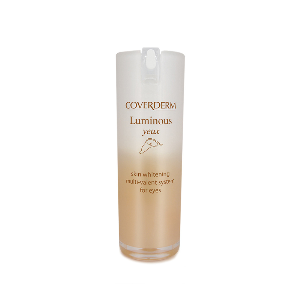 Coverderm Luminous Yeux Λευκαντική & Αντιρυτιδική κρέμα-ζελ Ματιών, 15ml