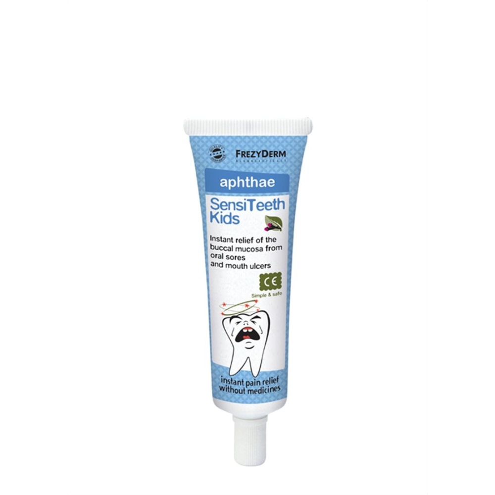 Frezyderm SensiTeeth Kids Aphthae Gel Εξειδικευμένο Gel για Άφθες & Στοματικά Έλκη, 25ml