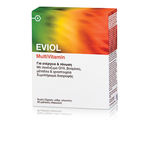 Eviol MultiVitamin Πολυβιταμίνη για Ενέργεια & Τόνωση, 30 caps