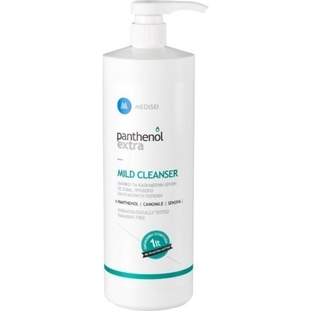 Medisei Panthenol Extra Mild Cleanser Απαλό Υγρό Καθαρισμού 1lt