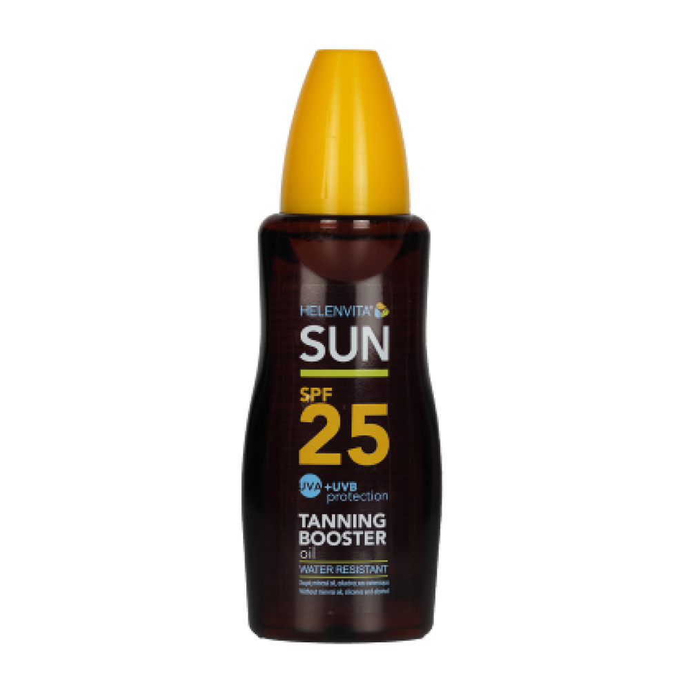 Helenvita sun tanning booster oil spf25 200ml