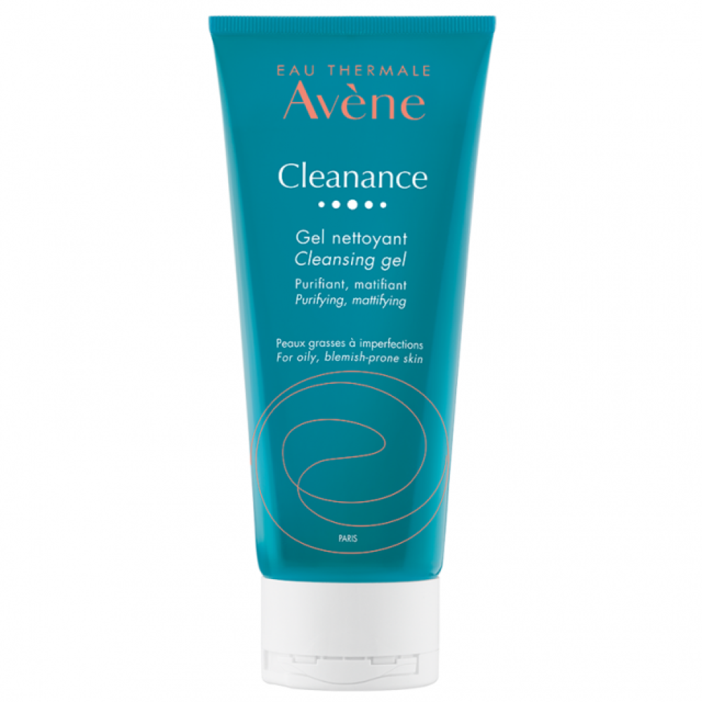 Avene Cleanance Cleansing Gel για Καθαρισμό του Ευαίσθητου Λιπαρού Δέρματος, με Ατέλειες ή με Τάση Ακμής, 200ml