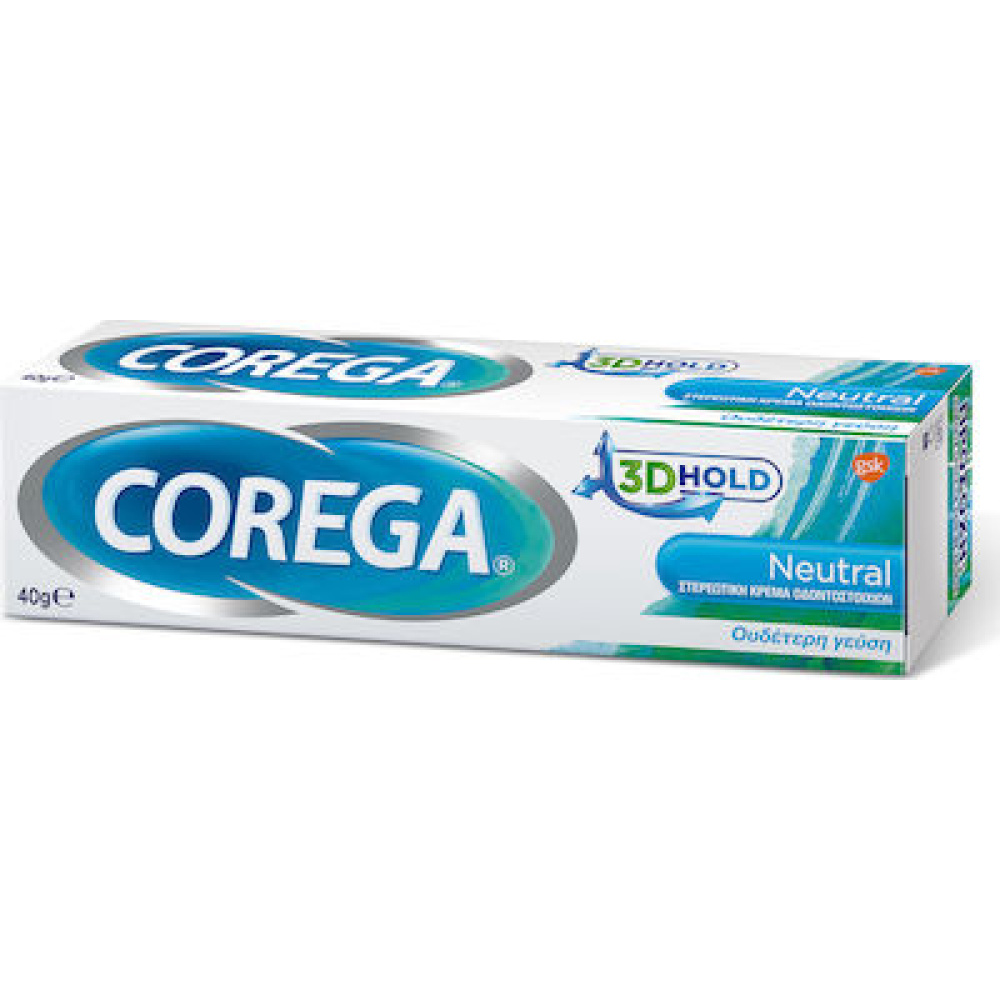 COREGA NEUTRAL CREME 3D HOLD 40G