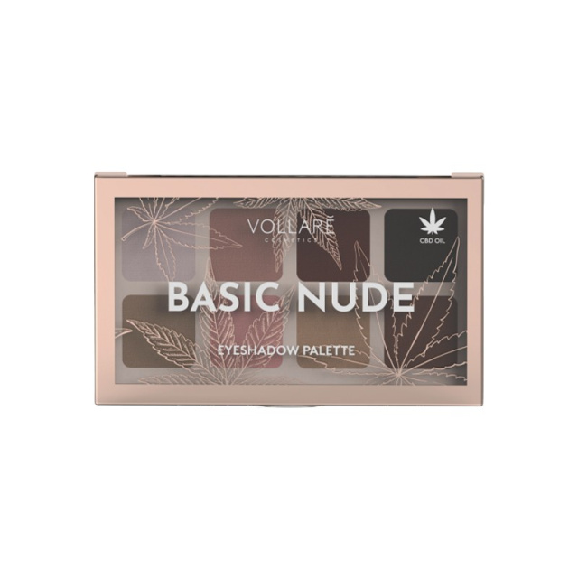 VOLLARE Basic Nude Eyeshadow Palette