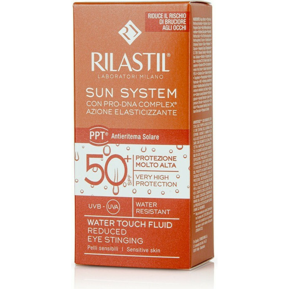 RILASTIL SUN SYSTEM WATER TOUCH FLUID RED.EYE STING SPF 50+