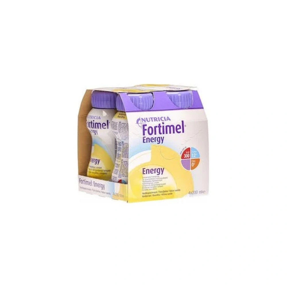 Fortimel Energy Βανιλια 4χ200ml