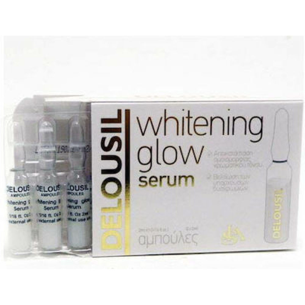 DELOUSIL WHITENING GLOW SERUM AMPOULES (12X2ML)