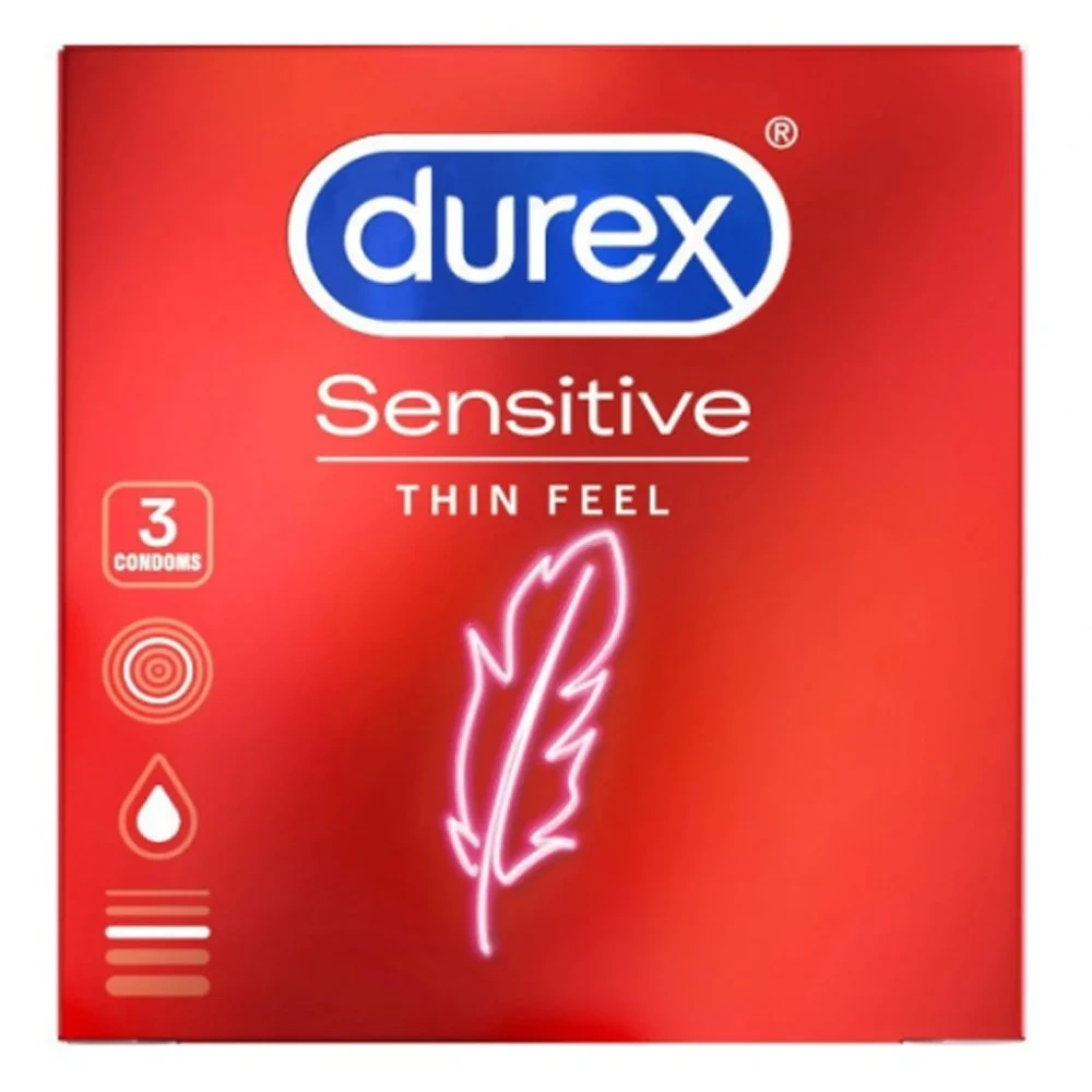 DUREX SENSITIVE ΠΡΟΦΥΛΑΚΤΙΚΑ THIN FEEL 3τμχ