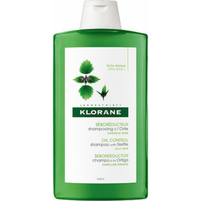 Klorane Shampooing Ortie Seboreducteur 400ml