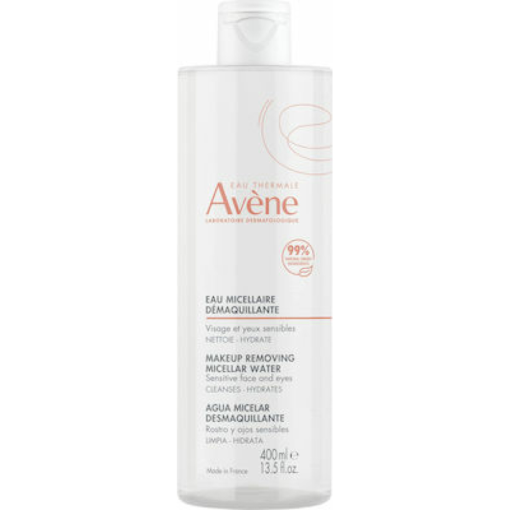 AVENE EAU MICELLAIRE DEMAQUILLANT 400ML