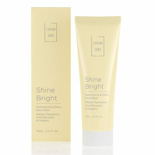 LAVISH CARE SHINE BRIGHT DETOXIFYING & GLOW FACE MASK 75ML