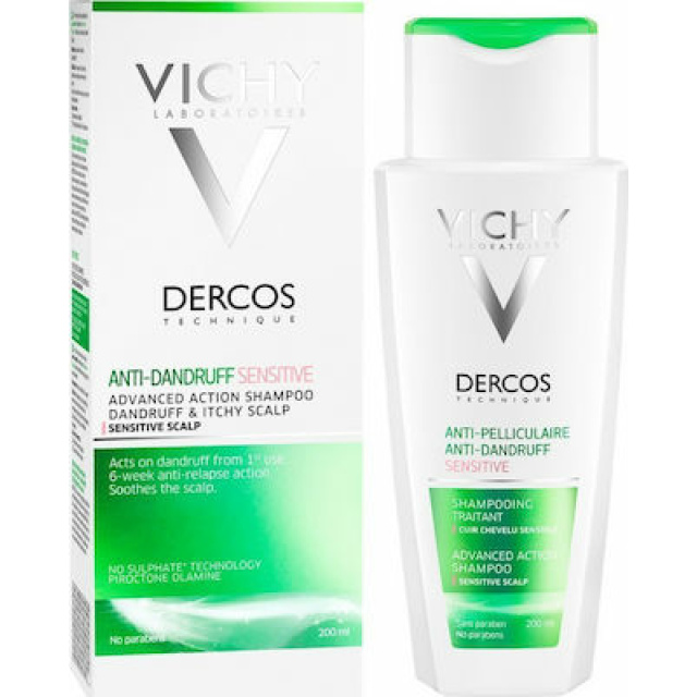 Vichy Dercos Sh Antipel Sensitive 200ml 2015