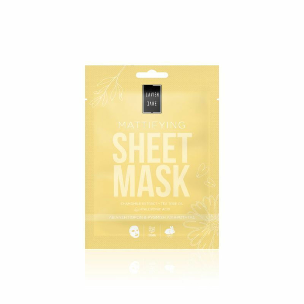 LAVISH CARE MATTIFYING SHEET MASK 25GR