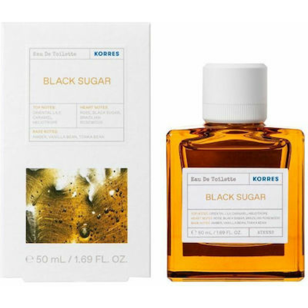 KORRES BLACK SUGAR EAU DE TOILETTE 50ML