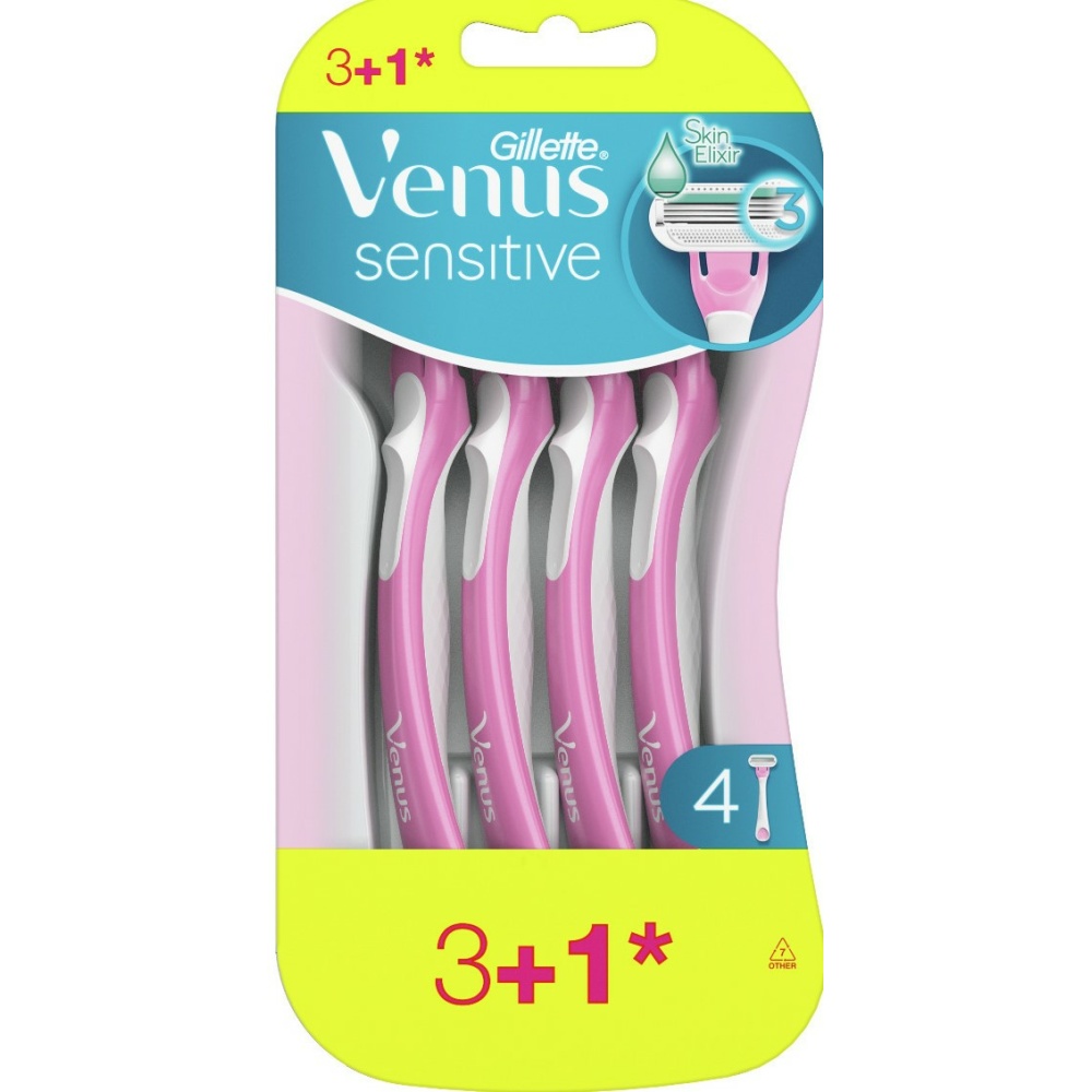 GILLETTE VENUS SENS ΜΙΑΣ ΧΡΗΣΗΣ 5Χ(3+1)