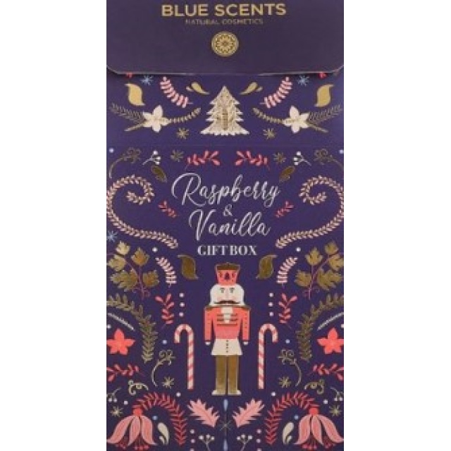 Blue Scents Gift Box Raspberry & Vanilla (Shower Gel 300ml + Body Lotion 300ml)