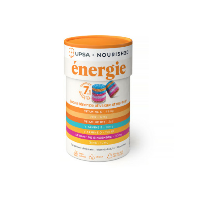 UPSA X NOURISHED ENERGY GUMMIES (30 ΖΕΛΕΔΑΚΙΑ)