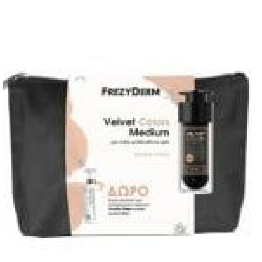 PFREZYDERM VELVET COLORS MEDIUM 30ML + MICELLAR WATER 50ML