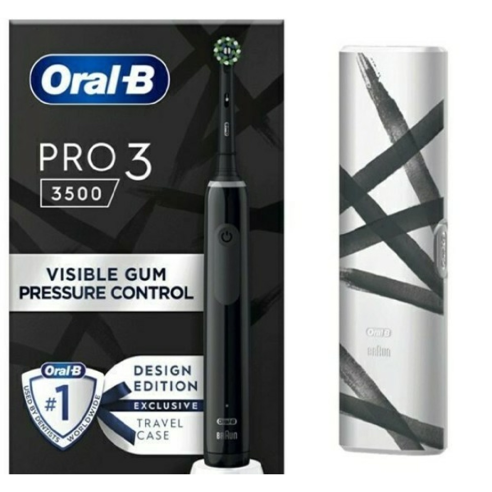 ORAL-B PRO 3500 DESIGN EDITION WHITE