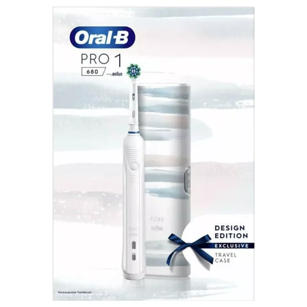 ORAL-B PRO 3500 DESIGN EDITION WHITE